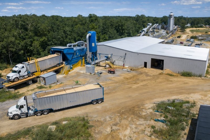 Biomass-processing-facility-near-forest